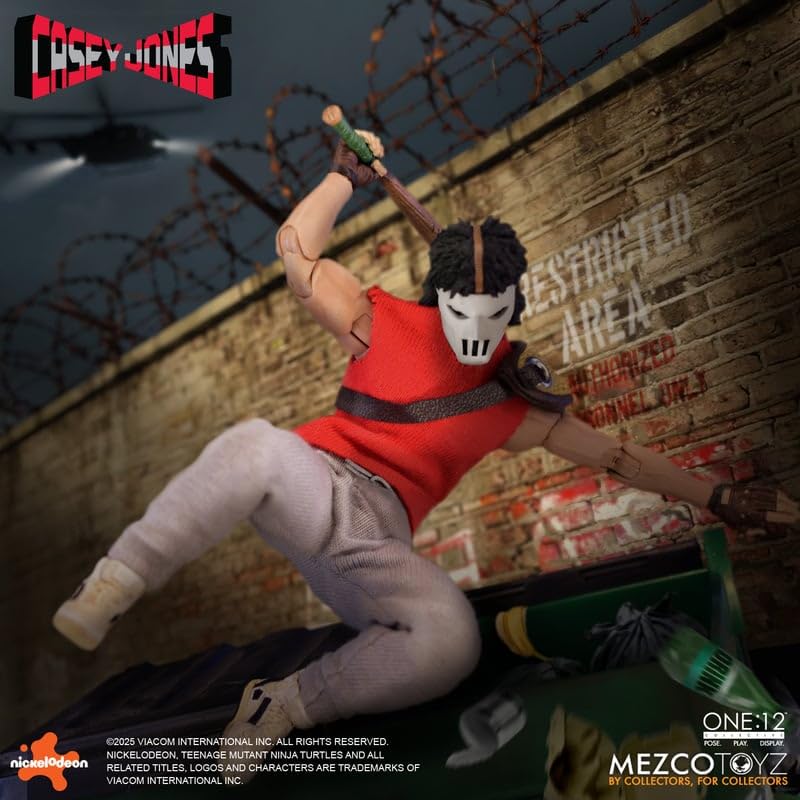 Mezco Toyz 1/12 TMNT ケイシー ジョーンズ 未開封新品 Amazon.com: Mezco Toyz ONE:12 Collective Casey Jones Action Figure
